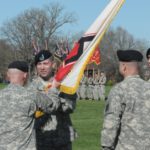 Spinning Flags at Change of Command