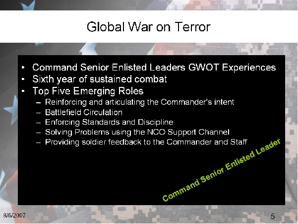 Global War on Terror